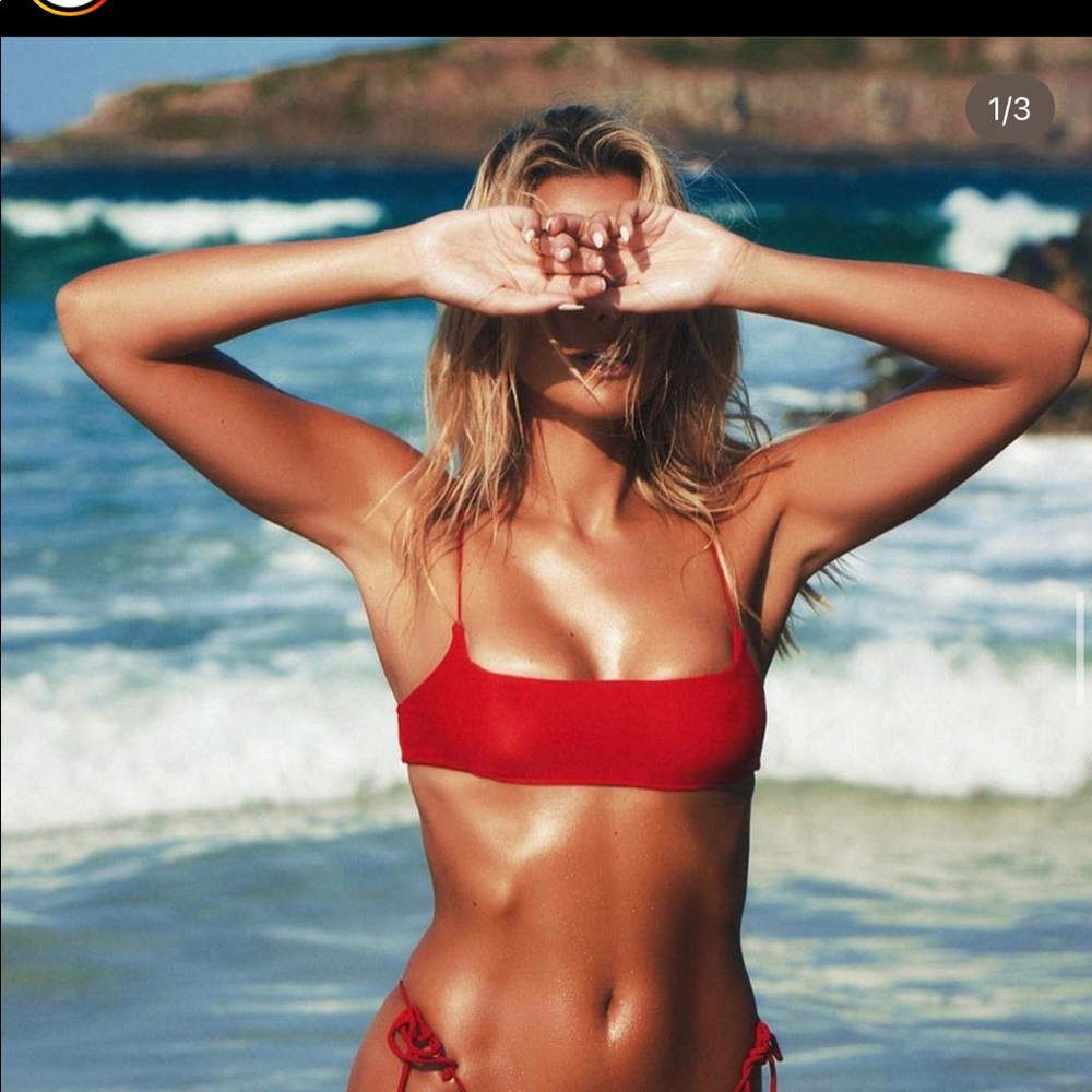 Ark swimwear crop bikini top